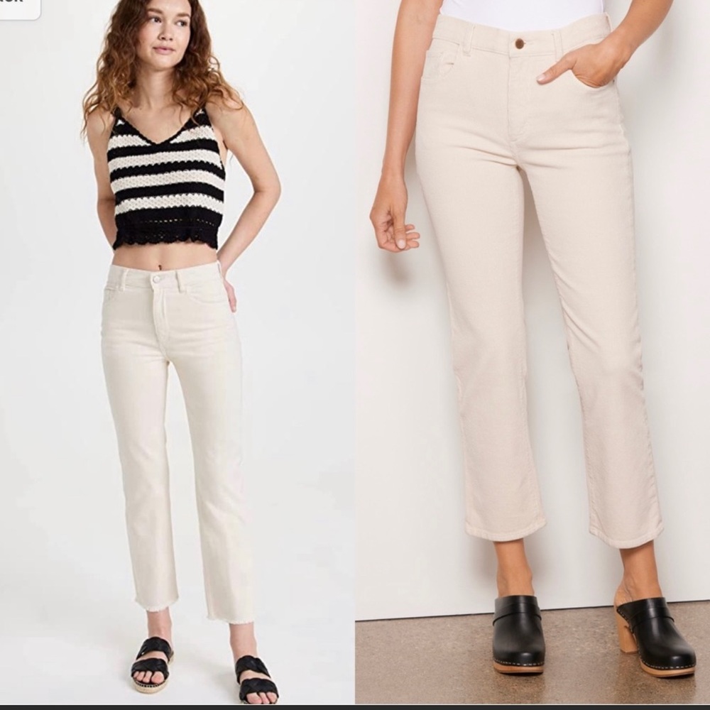DL1961 Patti Straight High Rise Ankle Jeans size 25